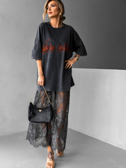 Oversized Triko Burning - washed